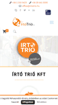 Mobile Screenshot of irtotrio.hu